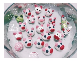 12、卡通汤圆透明不开裂,卡哇伊