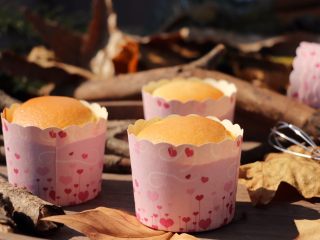 13、纸杯海绵蛋糕,成品