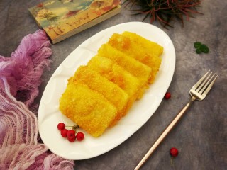 13、江南名小吃～炸年糕,也可以按照自己喜欢的吃法开吃