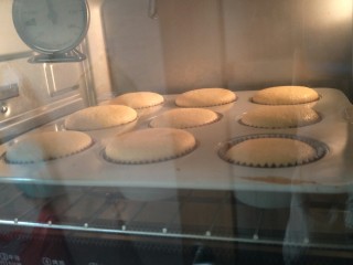 18、卡仕达长崎杯子蛋糕,170°烤15分钟。