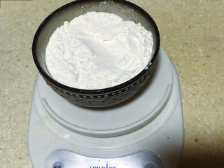 6、浅湘食光&网红古早蛋糕,准备低筋面粉95g