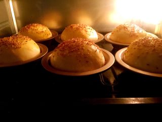 11、汉堡????坯,烤箱预热10分钟180度,180度烤25分钟