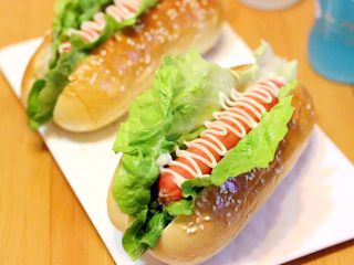 18、热狗面包,早餐来一个棒棒哒！