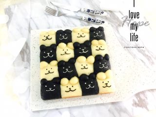 4、黑白小熊挤挤包,一起做起来吧！