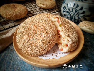 27、香麻饼,成品。