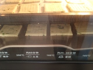 15、香葱苏打饼干,放入提前预热好的烤箱中层，160－170度左右，烤十分钟，表面微微上色即可