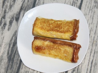 17、香蕉土司卷,完成