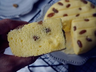 15、电饭锅戚风蛋糕,两个鸡蛋也不矮哦