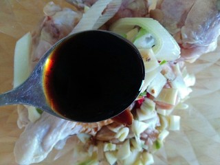 8、蒜香脆皮鸡腿（烤箱版）,一勺老抽