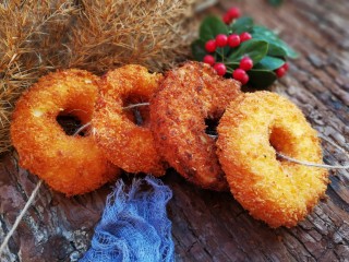 16、苹果甜甜圈,依次全部做好