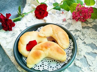 17、中种牛角包,口感很有嚼劲噢！