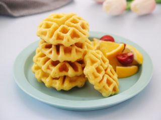 17、南瓜华夫饼,成品