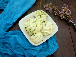 14、#咸味#快速发酵的花卷,早餐也可以吃的美美哒！