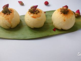 38、没错，高筋粉也能做蛋黄酥,我要开动啦