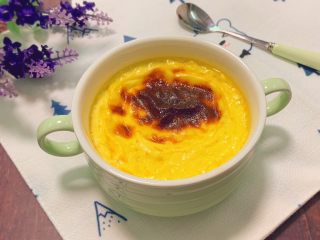 7、奶香布丁,完成，成品。