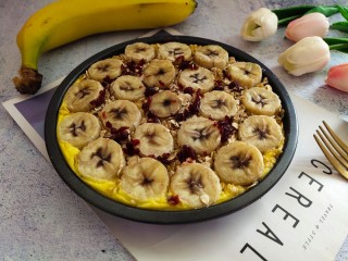 14、香蕉酸奶烤燕麦,成品