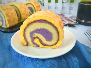 17、虎皮蛋糕卷,好看又好吃!