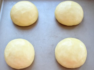 19、菠萝包,排放烤盘内