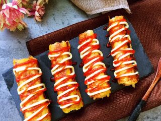 14、黄金吐司卷,美丽又美味