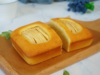 12、苹果蛋糕,成品图