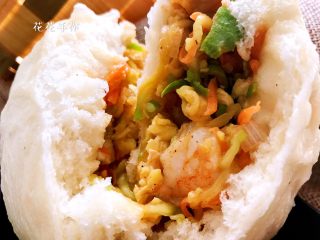 21、角瓜鲜虾包,来个近照~