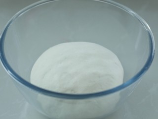 5、东北猪肉酸菜馅包子,放入容器中在温暖处进行发酵