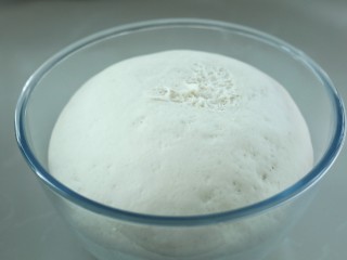 13、东北猪肉酸菜馅包子,面团发酵至原来的两倍大，内部呈蜂窝状就是发酵好了