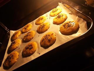 12、花生酥饼,12.烤箱上下火160度,预热10分钟