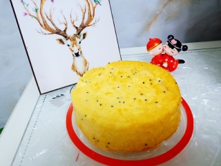 13、百变水果 火龙果蛋糕,放凉后脱模