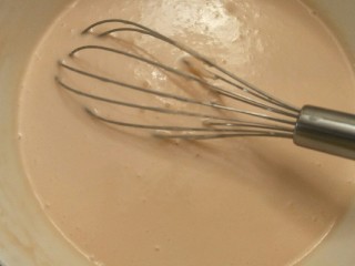 17、奶油生日蛋糕（无需抹面）,搅拌后。