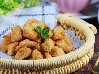 15、脆皮杏鲍菇,效果图。