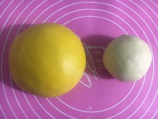 13、向日葵豆沙面包,出膜后滚圆盖保鲜膜静置发酵，约1个半小时