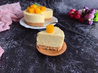 14、芒果慕斯蛋糕,成品