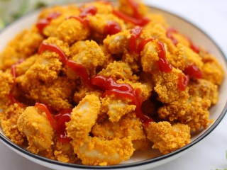 22、狂甩肯德基几条街的劲爆鸡米花,开吃喽~