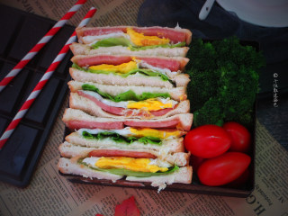 9、十味 三明治减肥便当,工作日不能错过的高颜值便当来喽