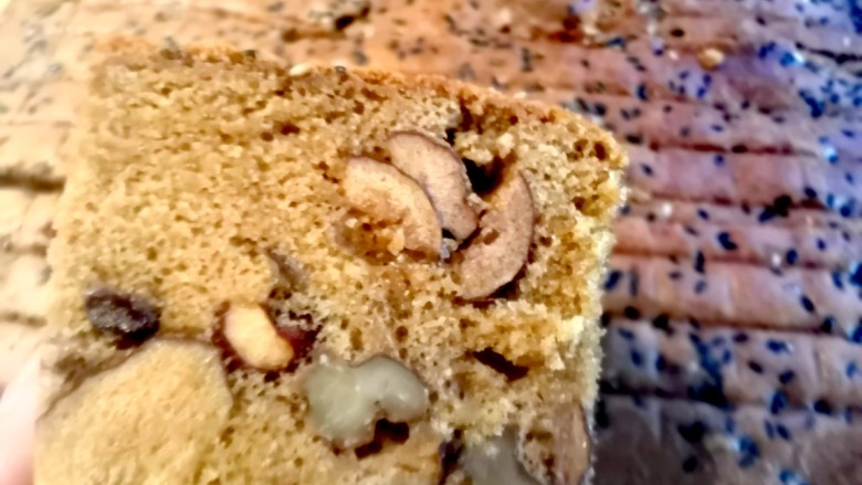 红糖枣糕核桃芝麻蔓越莓