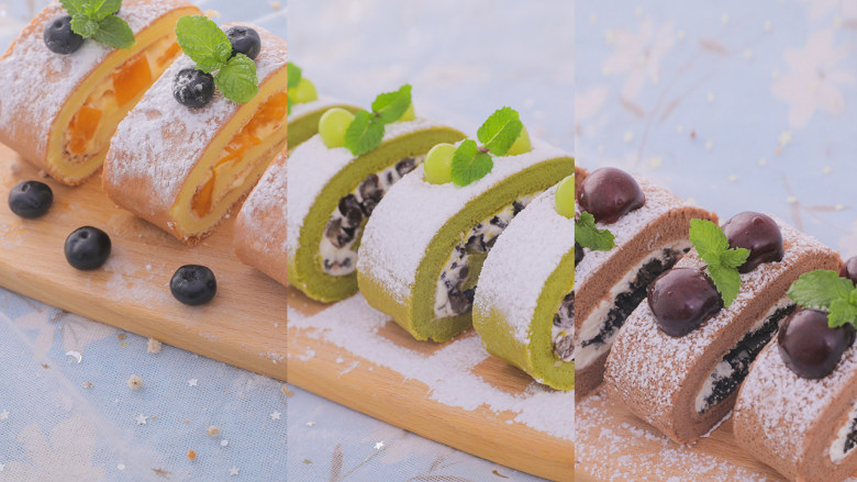 3款像云朵般柔软的瑞士卷每一口都让人沦陷