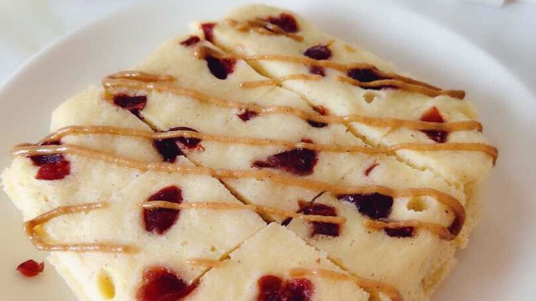 蔓越莓山药鸡蛋糕