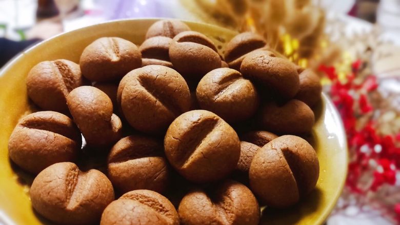 宝宝零食系列咖啡豆饼干