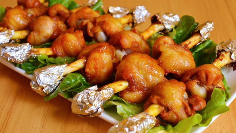 棒棒糖烤鸡翅根新奥尔良口味