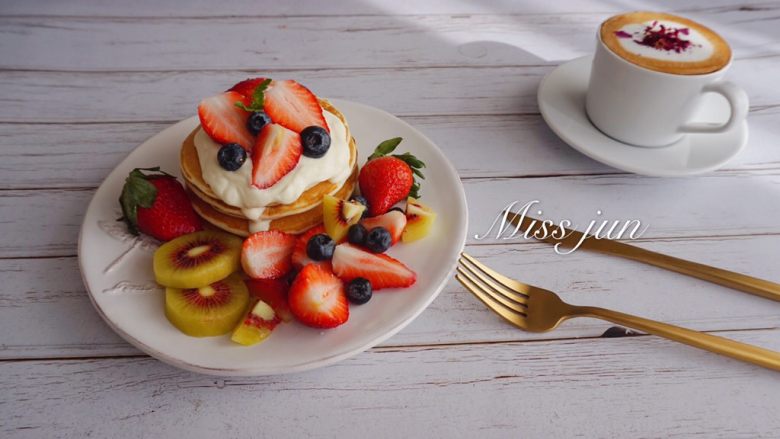 无需打发无需泡打粉的松饼