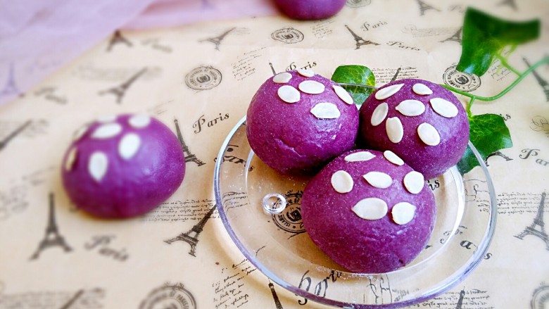 最爱面包紫薯小面包