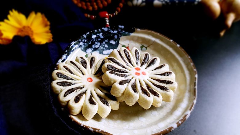 中式点心玫瑰酥