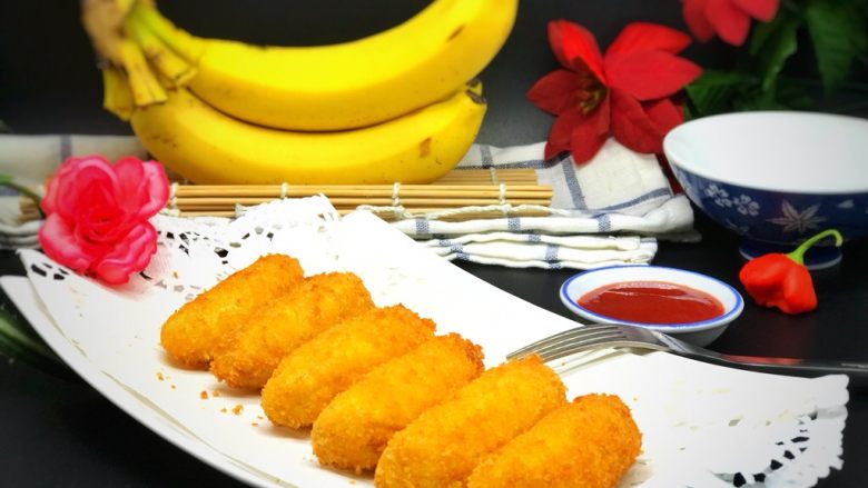 百变水果酥炸香蕉