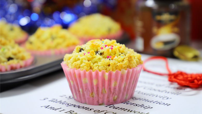 奶酥咖啡玛芬蛋糕