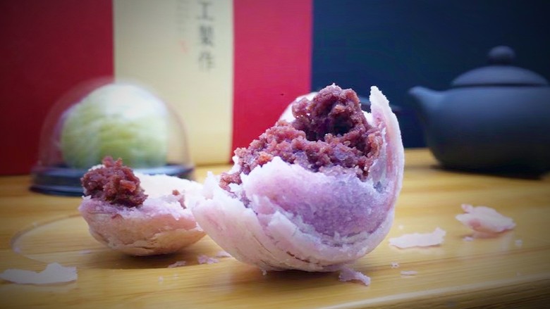 甜味玫瑰豆沙酥