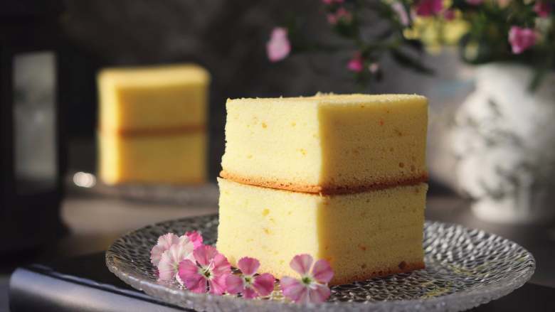 鲜橙方块大蛋糕