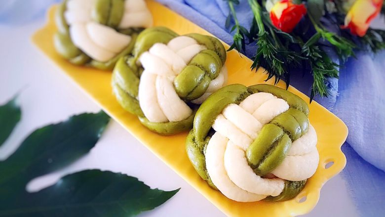 即方便又快捷一次发酵双色绣球馒头