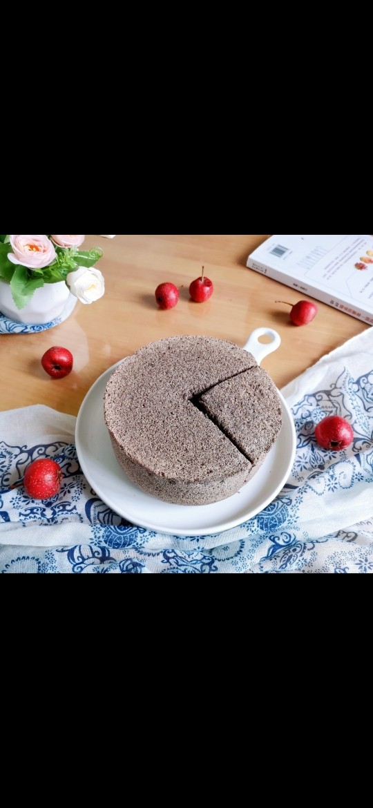 粗粮黑米蒸糕少油少糖