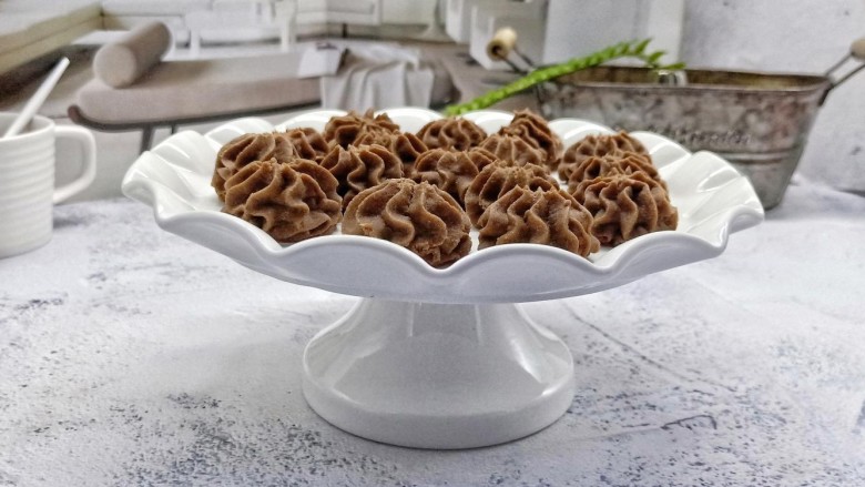 午后甜品可可曲奇